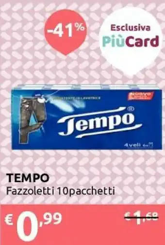 Ipersoap Tempo Fazzoletti 10 Pacchetti offerta