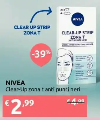 Ipersoap Nivea Clear-up Zona T Anti Punti Neri offerta