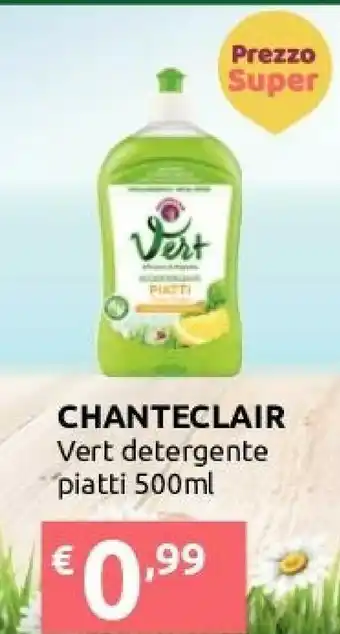 Ipersoap Chanteclair Vert Detergente Piatti offerta