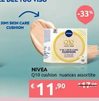 Ipersoap Nivea Q10 Cushion Nuances offerta