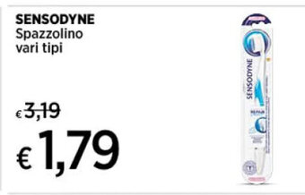 Crai SENSODYNE Spazzolino vari tipi offerta