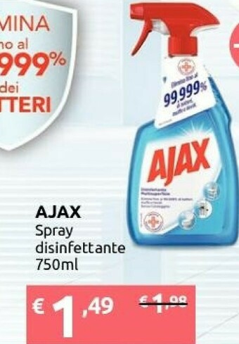 Ipersoap Ajax Spray Disinfettante offerta