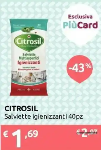 Ipersoap Citrosil Salviette Igienizzanti offerta