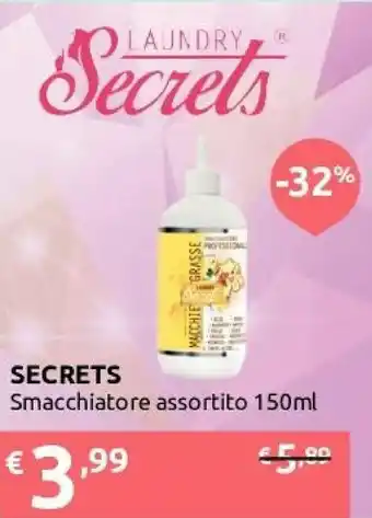 Ipersoap Secrets Smacchiatore 150 Ml offerta