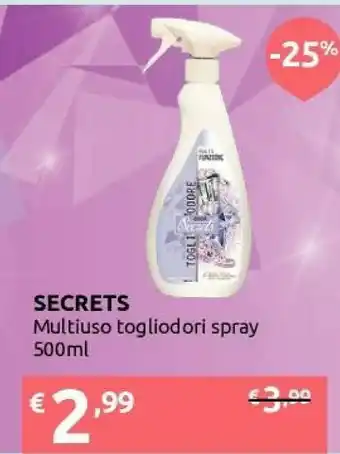Secrets Multiso Togliodori Spray