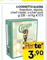 Pam Algida 4 cornetto offerta