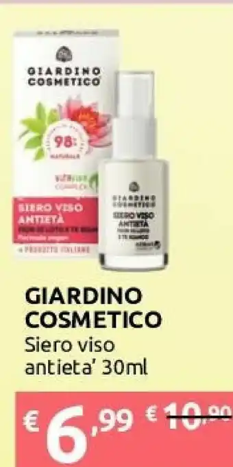 Ipersoap Giardino Cosmetico Siero Viso Antieta offerta