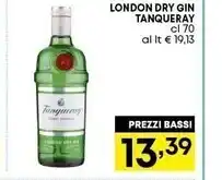 Pam Tanqueray london dry gin offerta