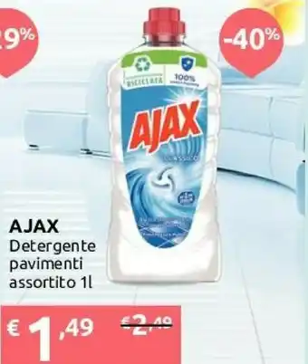 Ipersoap Ajax Detergente Ppavimenti offerta