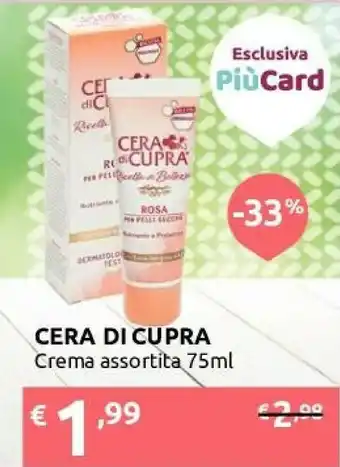 Ipersoap Cera Di Cupra Crema offerta