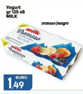 Marketpiù Milk - Yogurt Cremoso Banana 125 G(ml) offerta