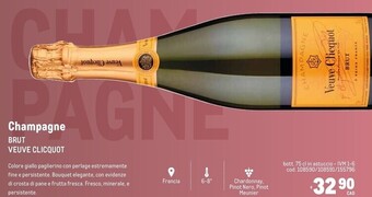Metro Veuve clicquot champagne brut offerta