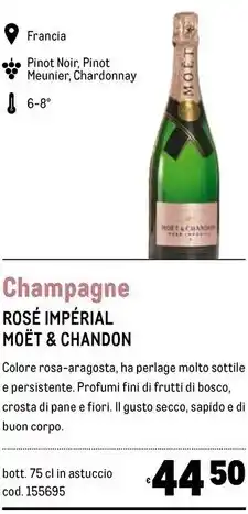 Moët & chandon rosé impérial