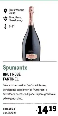 Fantinel brut rose