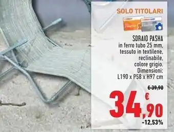 Conad Superstore Sdraio pasha offerta