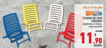 Conad Superstore Spiaggina rio color progarden offerta