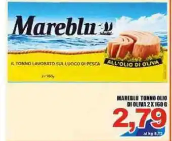 Sacoph Mareblu Tonno Olio Oliva 2x160g offerta