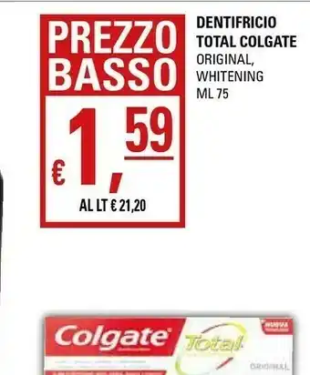 Basko Colgate Dentifricio Total offerta