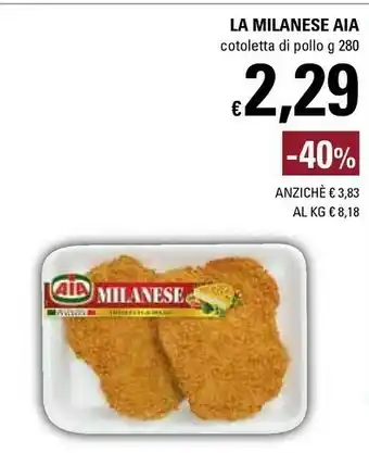 Basko Aia La Milanese Cotoletta Di Pollo offerta