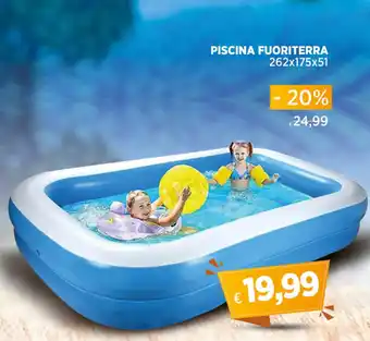 PISCINA FUORITERRA 262x175x51