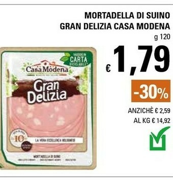 Basko Casa Modena Mortadella offerta