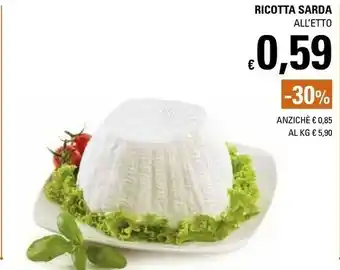 Basko Ricotta Sarda offerta