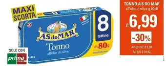 Basko Asdomar Tonno All'Olio Di Oliva 480 G(ml) offerta