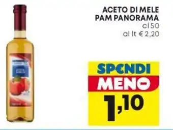 Superstore Pam ACETO DI MELE PAM PANORAMA 50 cl offerta