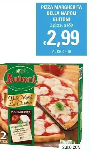 Buitoni Pizza Margherita Bella Napoli 650 G