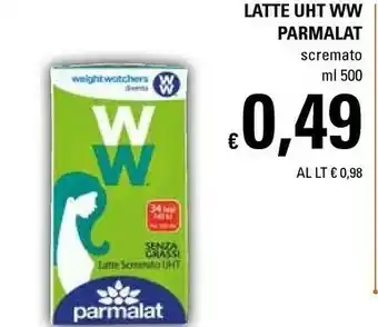 Basko Parmalat Latte Uht WW offerta