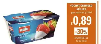 Basko Muller Yogurt Cremoso offerta