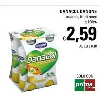 Basko Danone Danacol Ananas 400 G(ml) offerta