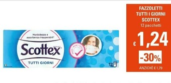 Basko Scottex Fazzoletti offerta