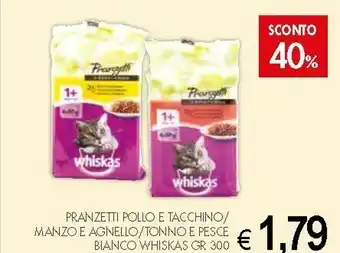 Crai Whiskas Pranzetti Pollo E Tacchino offerta
