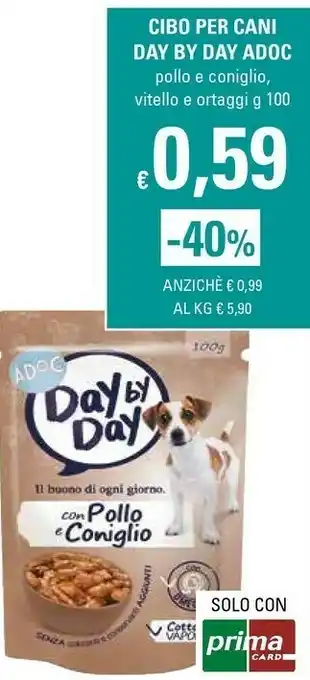 Basko Adoc Cibo Per Cani Day By Day offerta