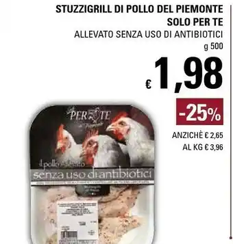 Basko Solo Per Te Stuzzigrill Di Pollo Del Piemonte Allevato Senza Uso Di Antibiotici offerta