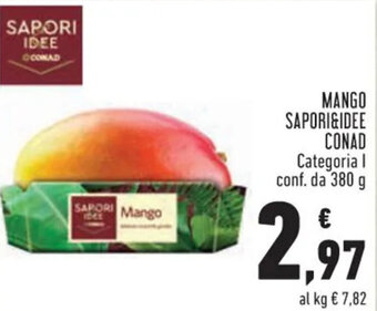 Conad MANGO SAPORI&IDEE CONAD Categoria I conf. da 380 g offerta
