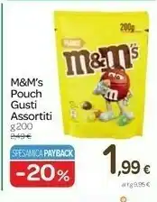 Carrefour M&M's - M&M's Chocolate 200 G(ml) offerta