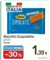 Carrefour Colussi Zuppalatte 500 G(ml) offerta