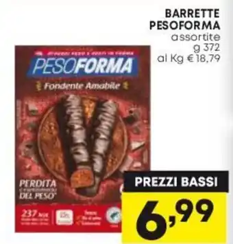 BARRETTE PESOFORMA assortite g 372