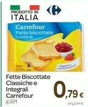 Carrefour Carrefour - Fette Biscottate Classiche 324 G(ml) offerta