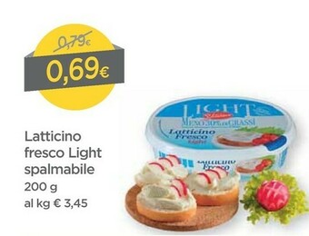 DPiù Vitalibre - Latticino Fresco Light 200 G(ml) offerta