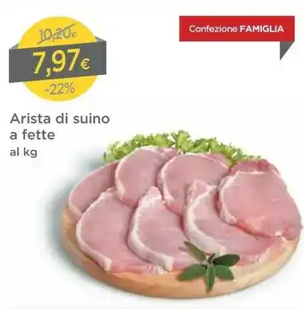 DPiù Arista Di Suino A Fette offerta