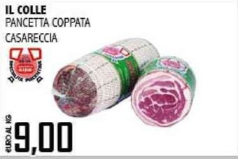 Big Food IL COLLE PANCETTA COPPATA CASARECCIA offerta