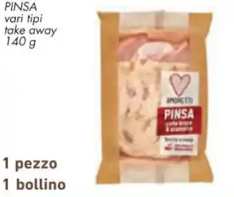 Conad PINSA Take away 140 g offerta