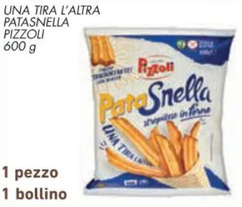 Conad UNA TIRA L'ALTRA PATASNELLA PIZZOLI 600 g offerta