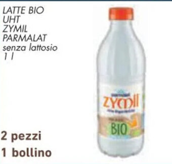 Conad LATTE BIO UHT ZYMIL PARMALAT senza lattosio 1 l offerta