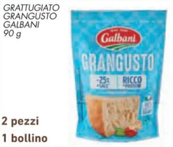 Conad GRATTUGIATO GRANGUSTO GALBANI 90 g offerta