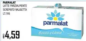 Big Food PARMALAT LATTE PARZIALMENTE SCREMATO VALIGETTA LT.1X6 offerta
