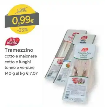 DPiù Si fa bontà Tramezzino Cotto E Maionese offerta